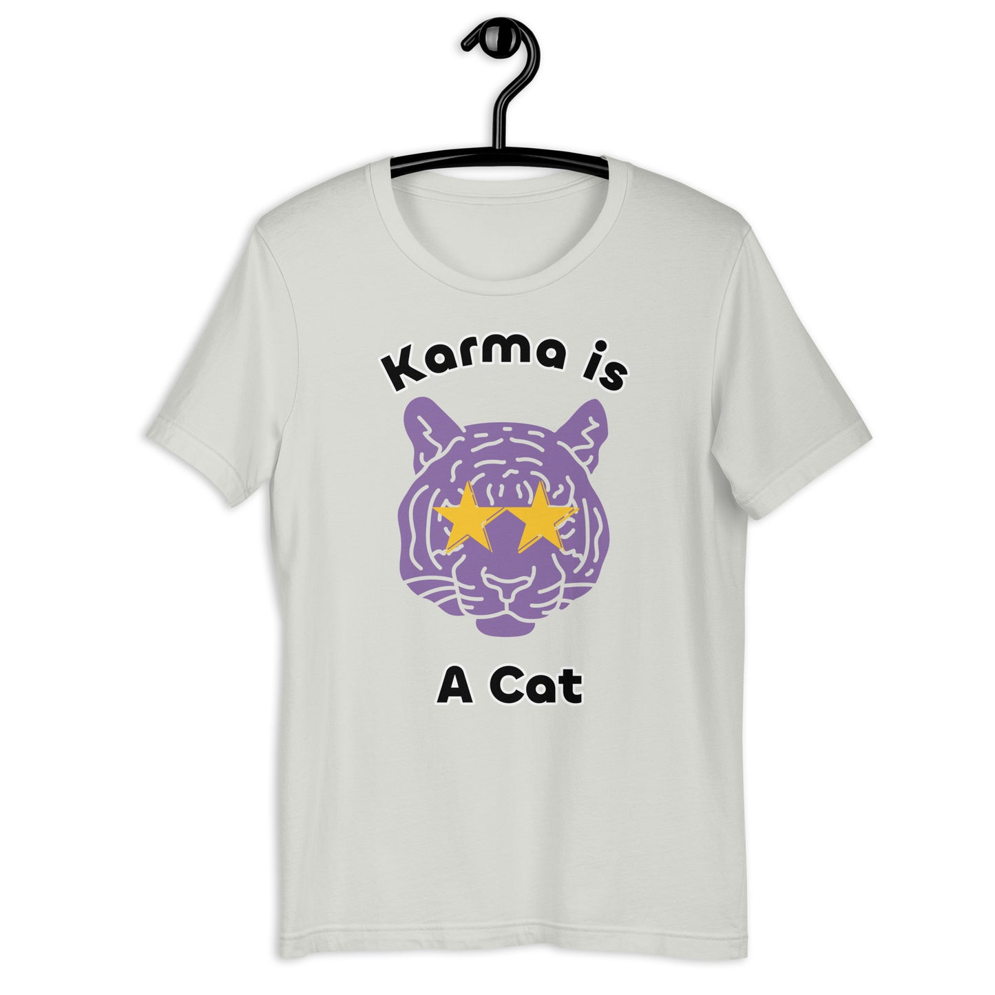 Karma is a Cat Tiger Unisex t-shirt