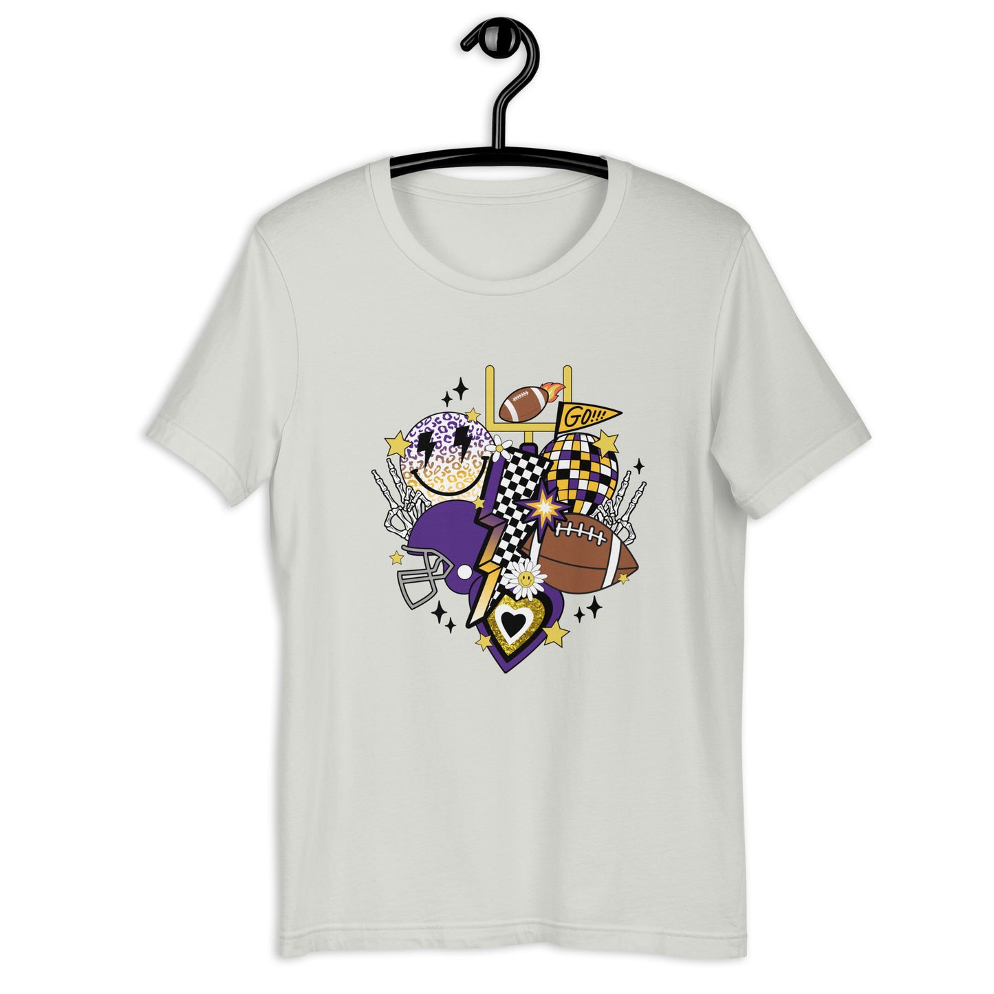 Tigers Lightning Bolt Unisex t-shirt