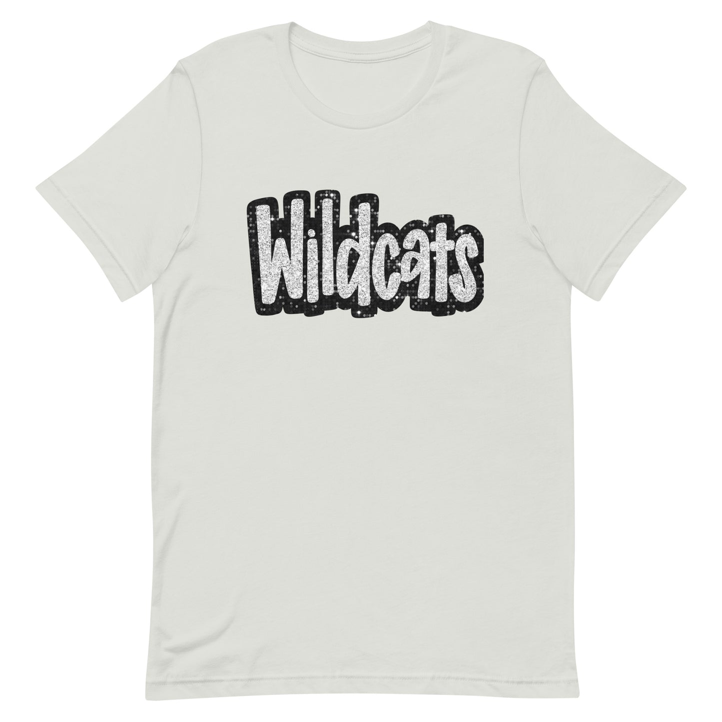 Wildcats Capital Sequin Look Unisex t-shirt