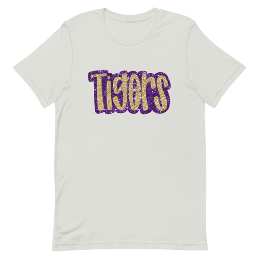 Tigers 2 sequin look Unisex t-shirt