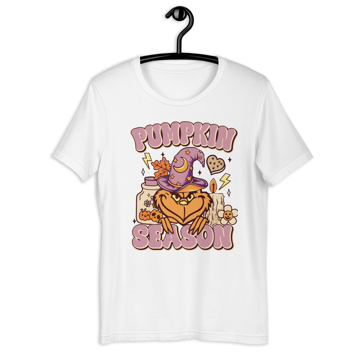 Pumpkin Season Grinch 3 Unisex t-shirt