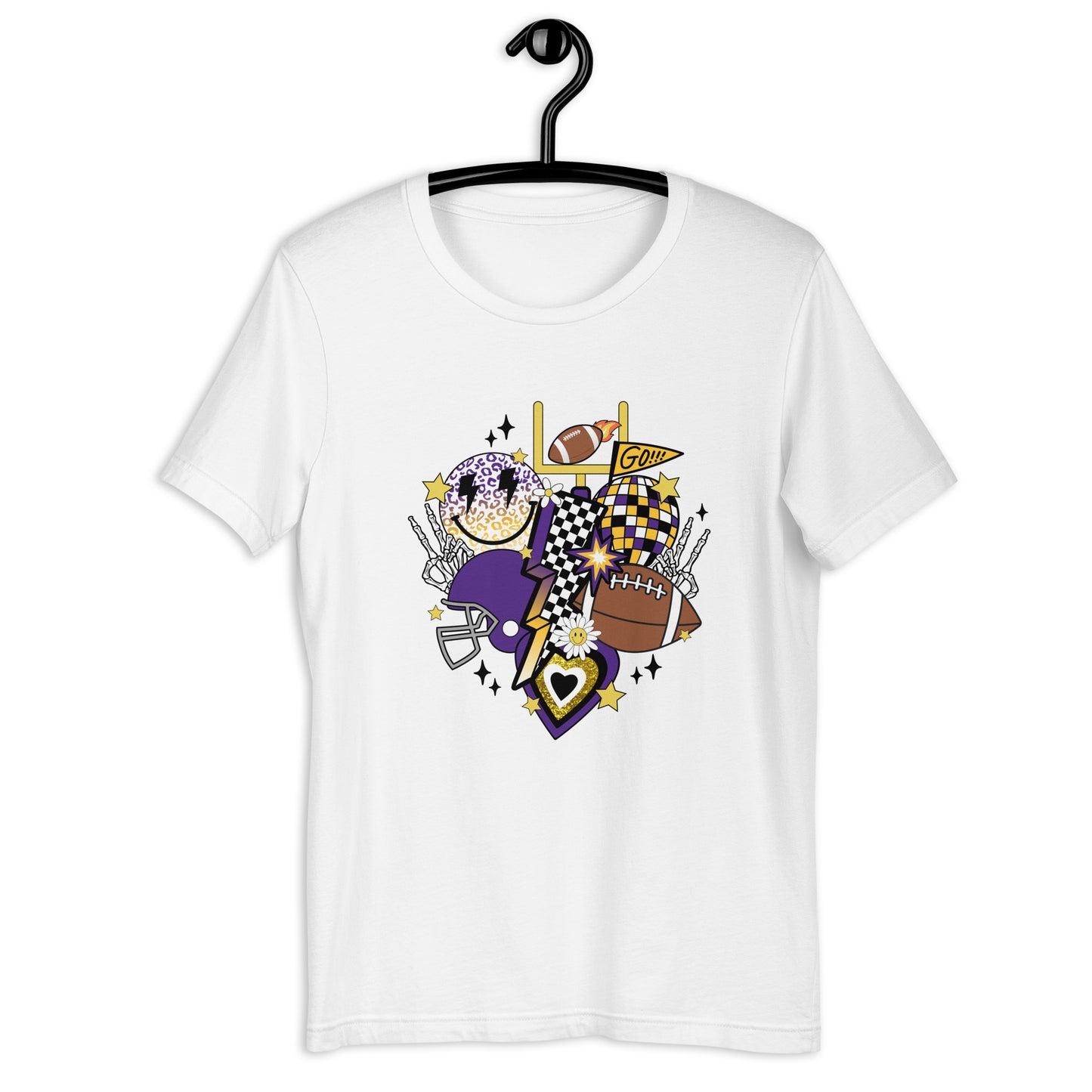 Tigers Lightning Bolt Unisex t-shirt