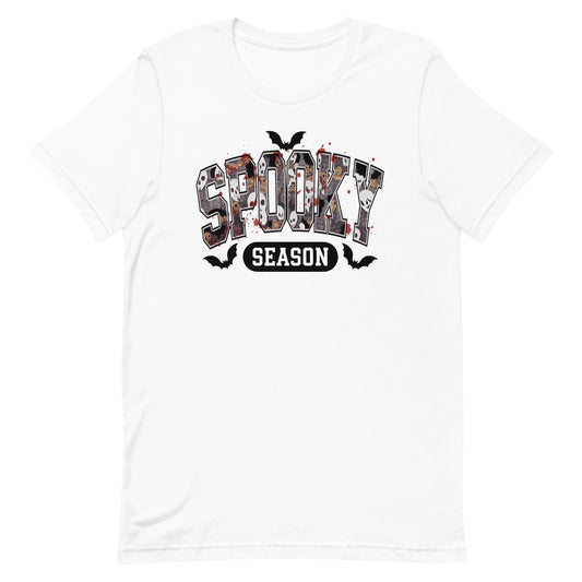 Spooky Season Letters Unisex t-shirt