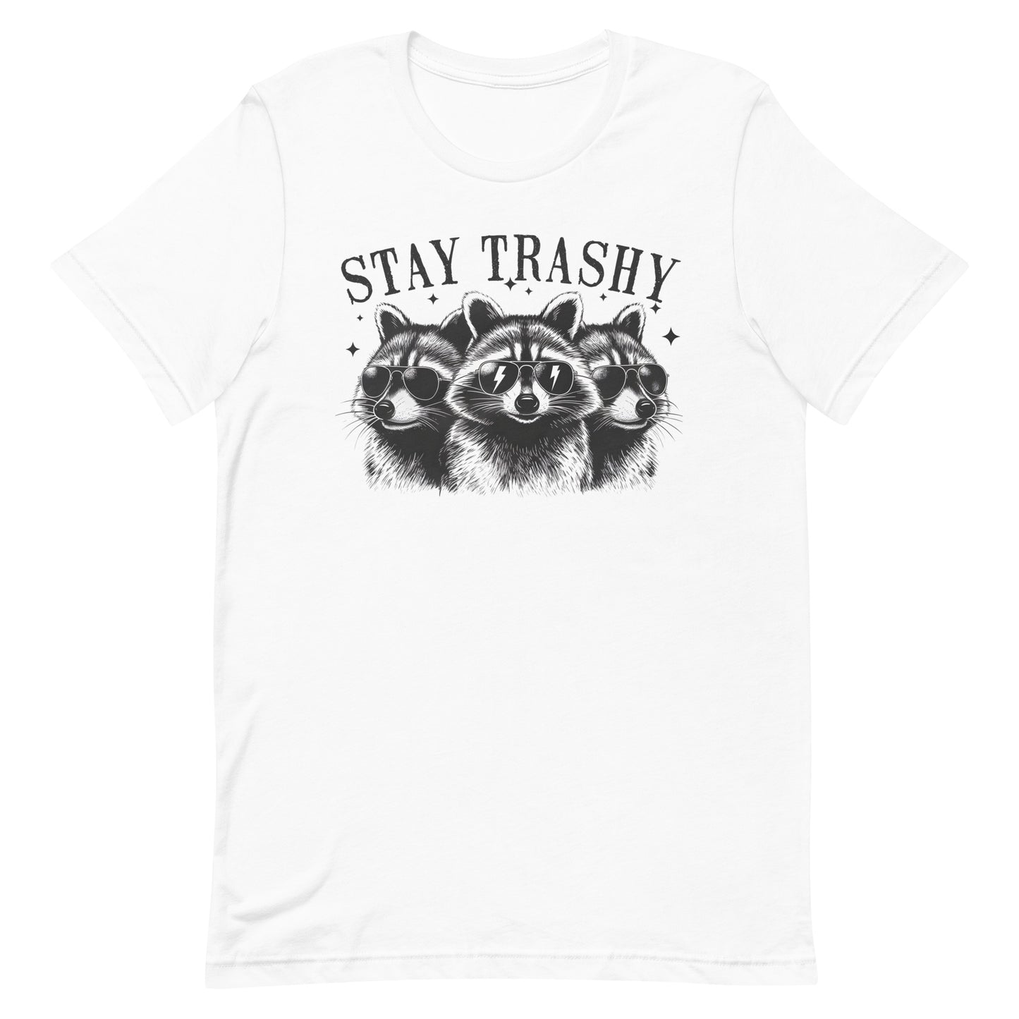 Stay Trashy Raccoon Unisex t-shirt