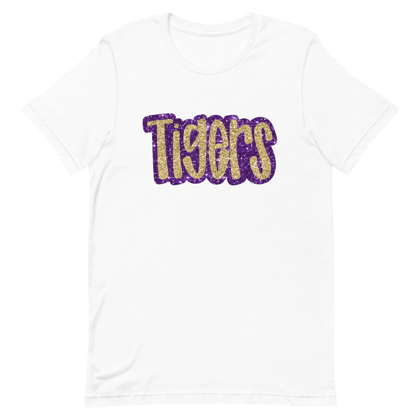 Tigers 2 sequin look Unisex t-shirt