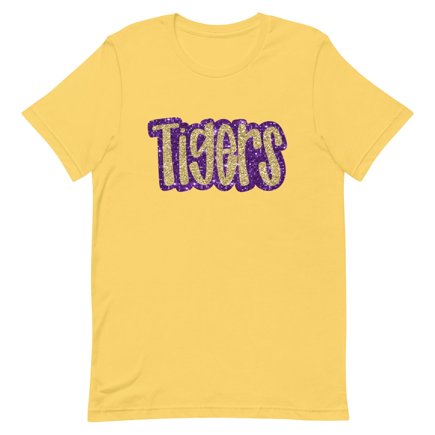 Tigers 2 sequin look Unisex t-shirt