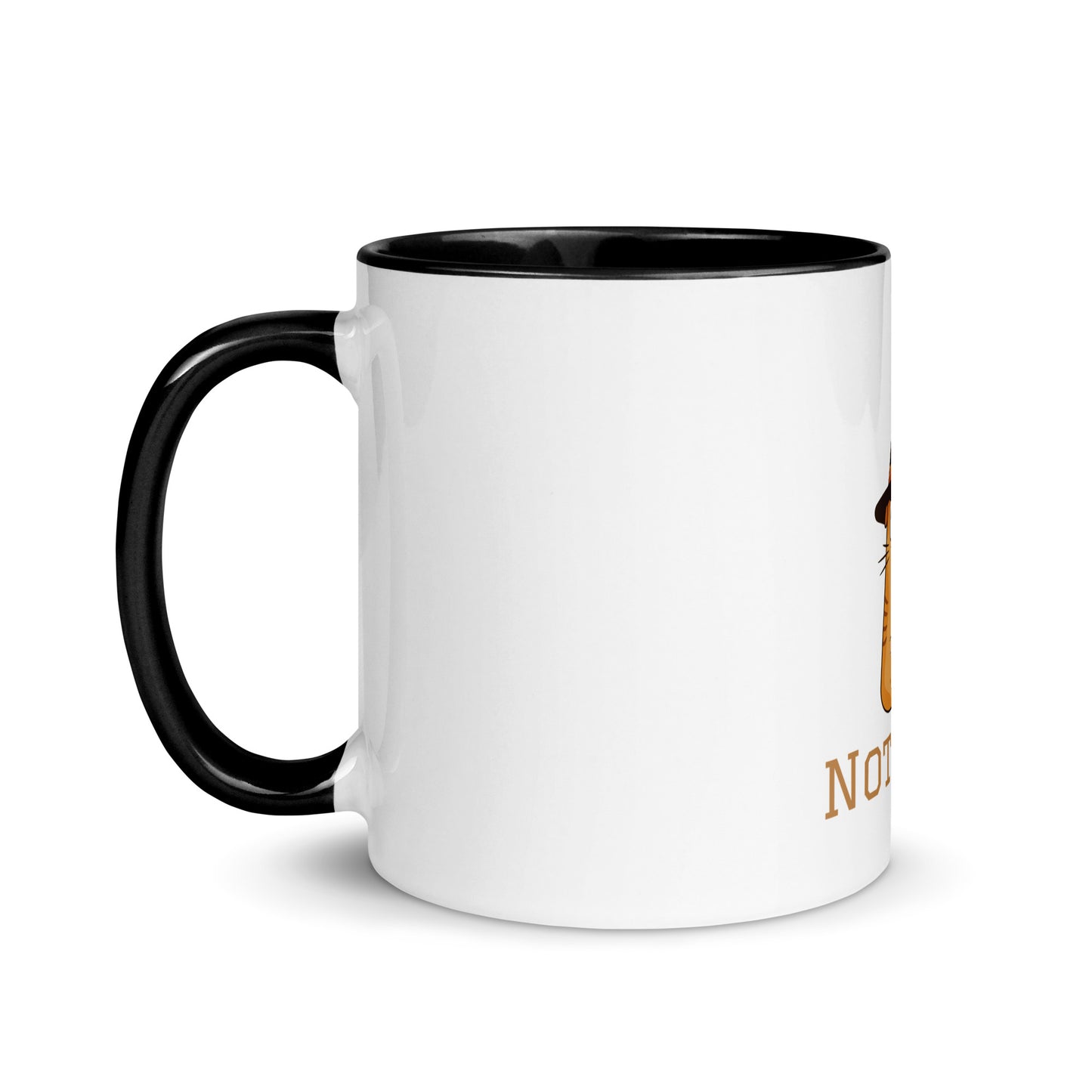 Cat Witch Mug with Color Inside