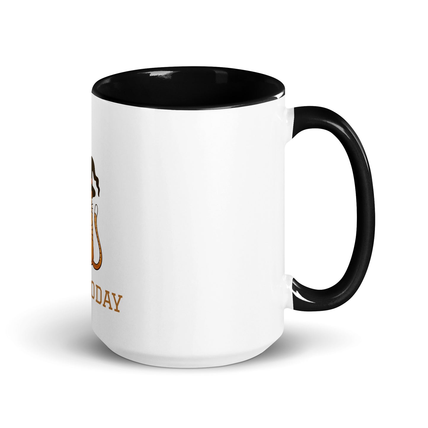 Cat Witch Mug with Color Inside