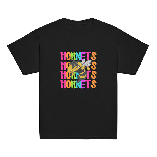 Neon Hornets Youth classic tee