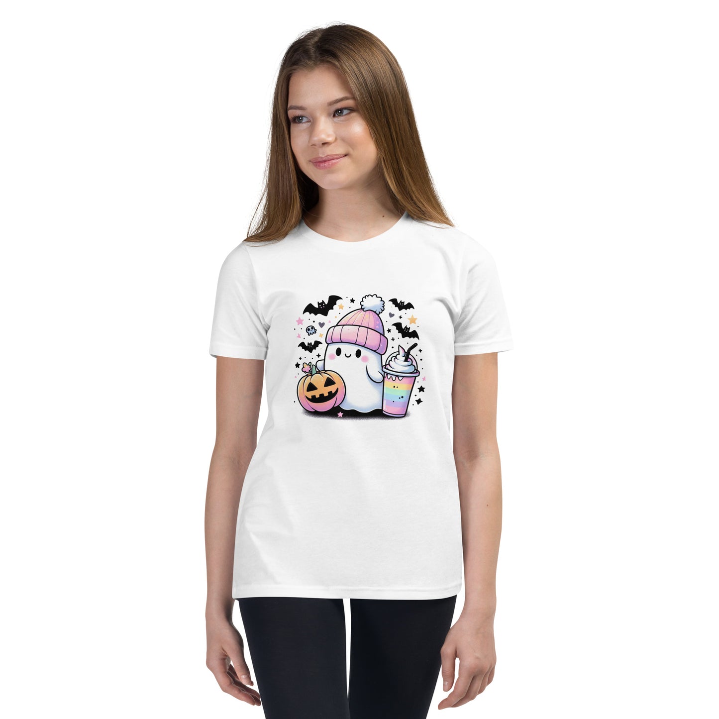 Frappe Pastel Ghost Youth Short Sleeve T-Shirt